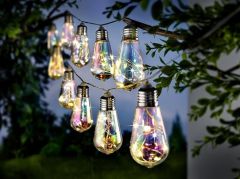 Solarna vrtna led girlanda opal 20 led