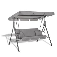 Vrtna gugalnica – 3-sedežna, udobna in kompaktna